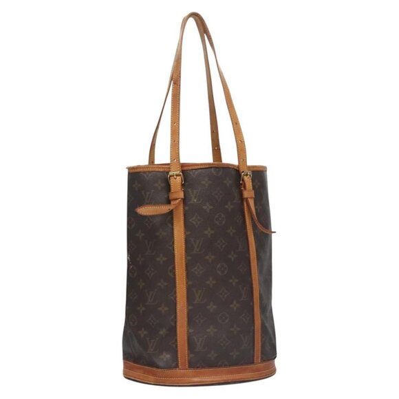 LOUIS VUITTON Monogram Bucket GM Shoulder Bag M42236 LV Auth 113175 - Picture 1 of 16